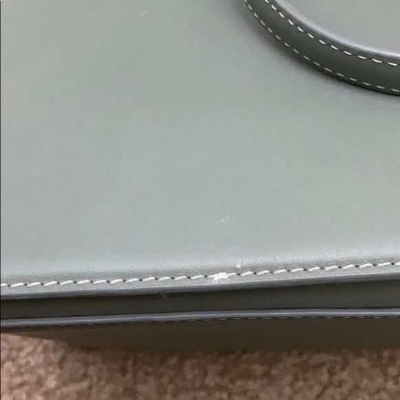 Mlouye triangle bag in mineral green - Picture 9 of 10